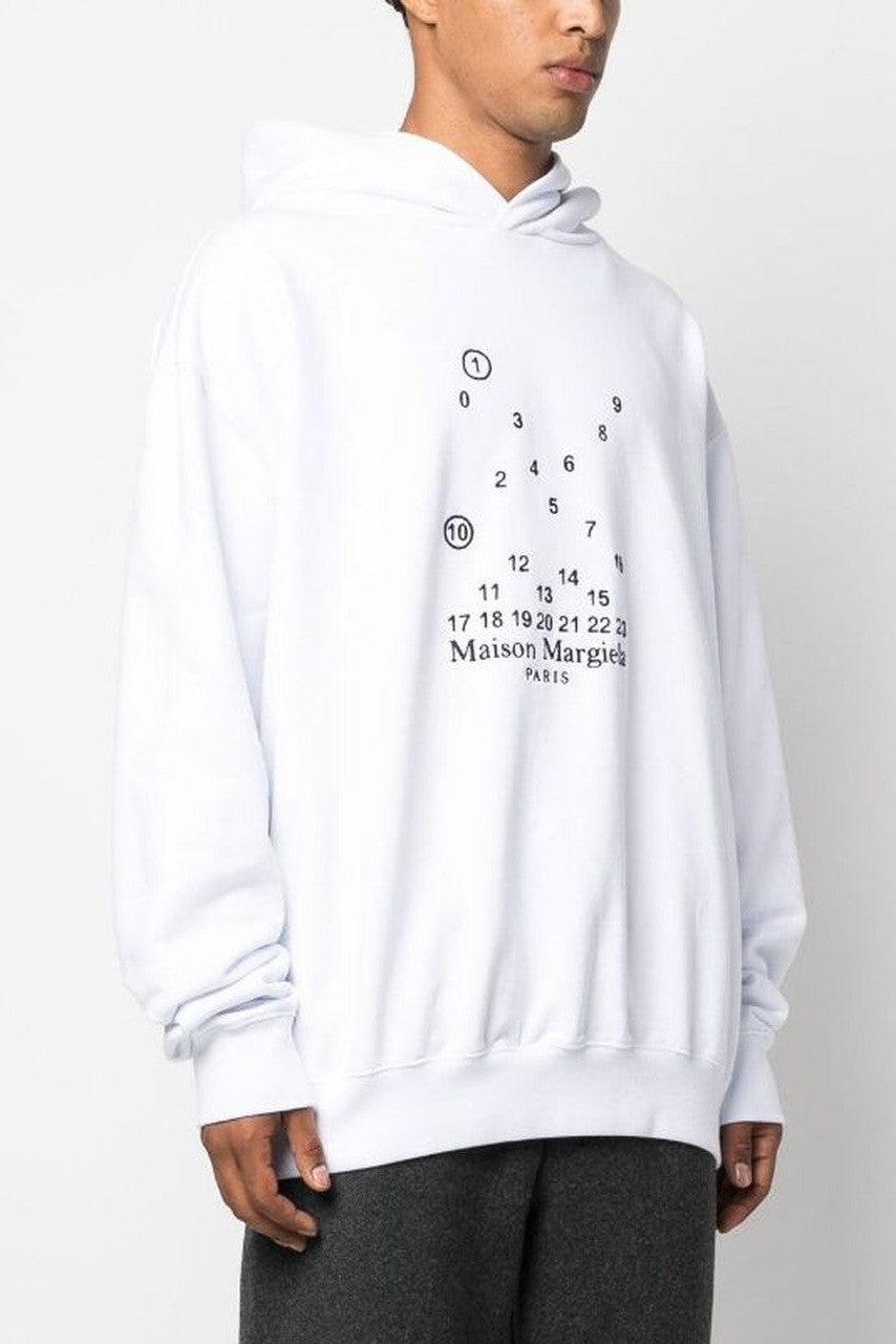 Maison Margiela-NUMBERING LOGO HOODIE-NOWALL