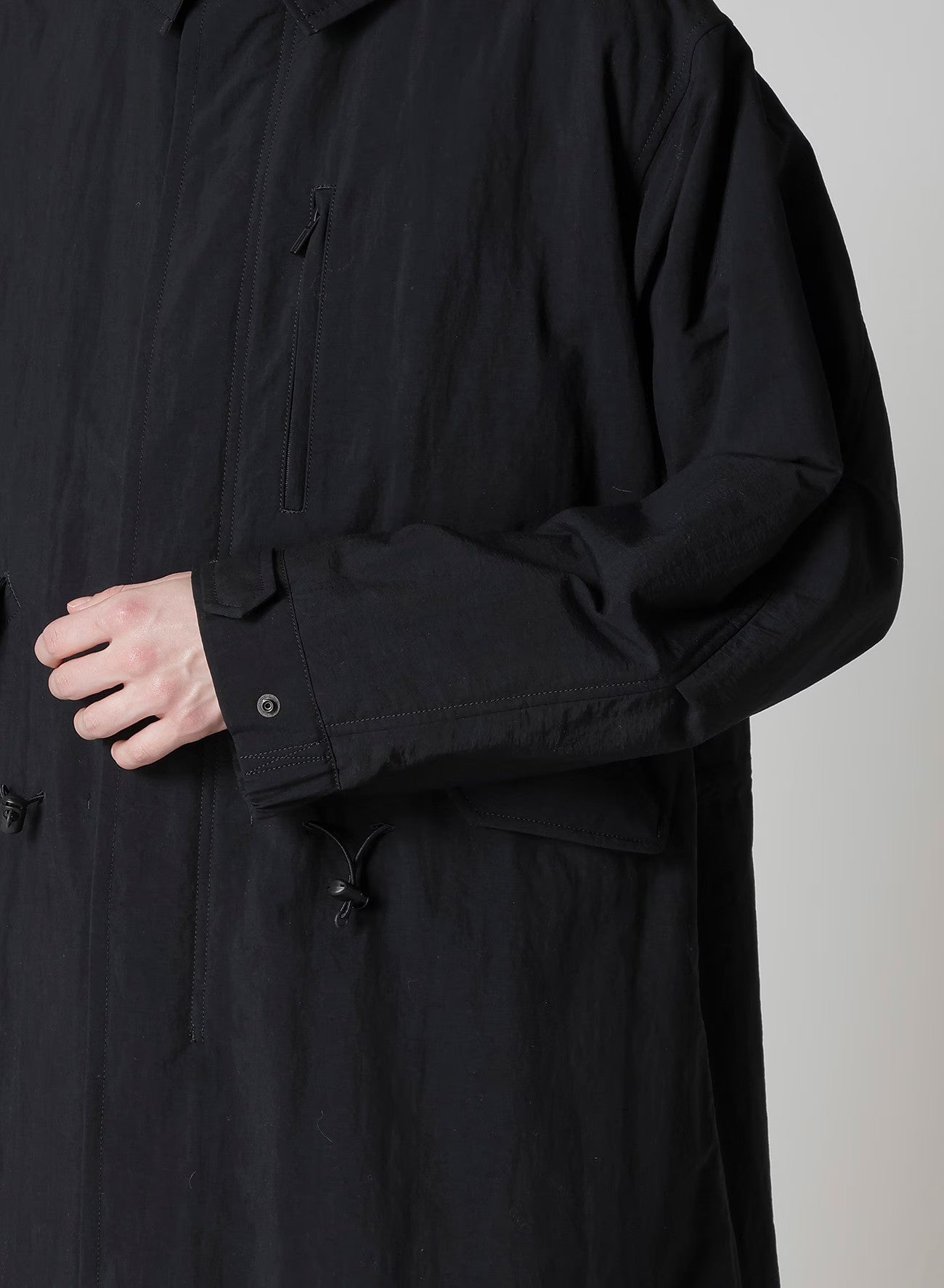 Y's for men-NYLON TASLAN MOD COAT WITH THINSULATE-NOWALL