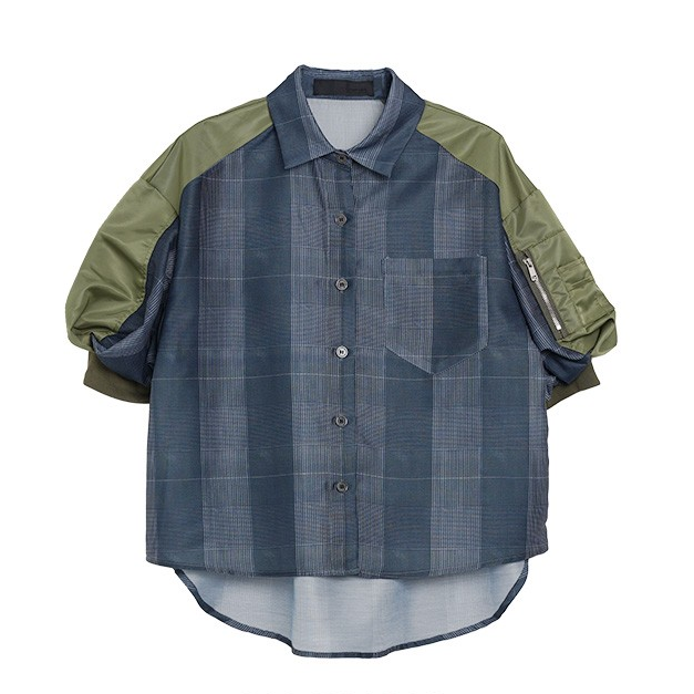 MICALLE MICALLE-Nylon Docking Shirt-NOWALL