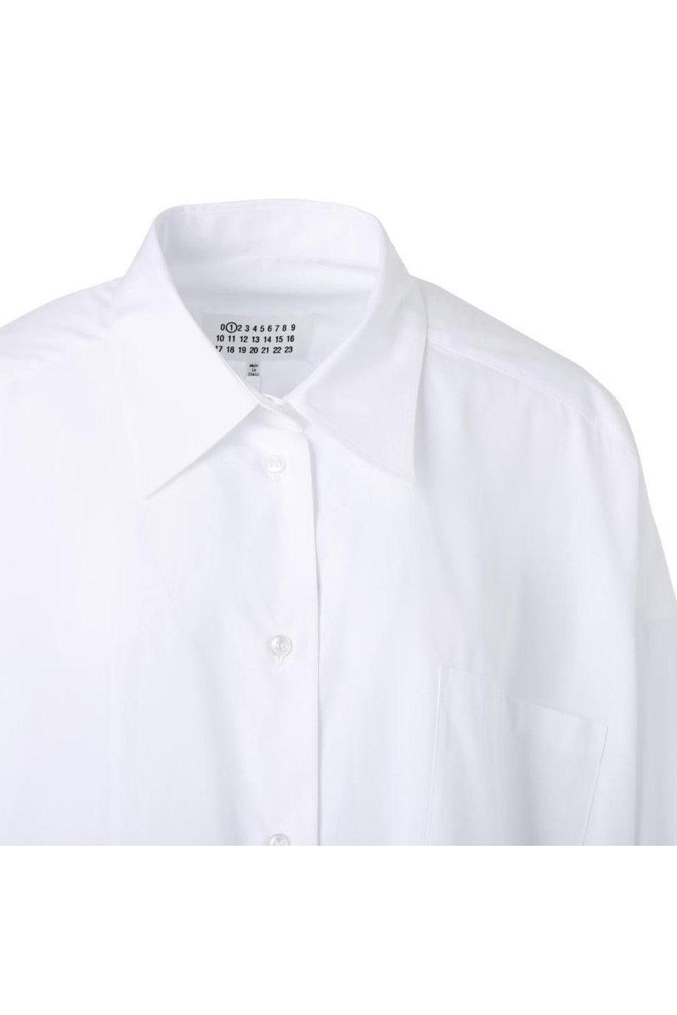 Maison Margiela-OVERSIZED COTTON SHIRT-NOWALL