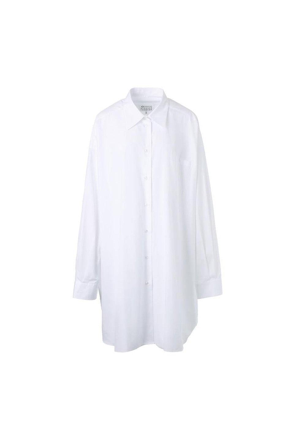 Maison Margiela-OVERSIZED COTTON SHIRT-NOWALL