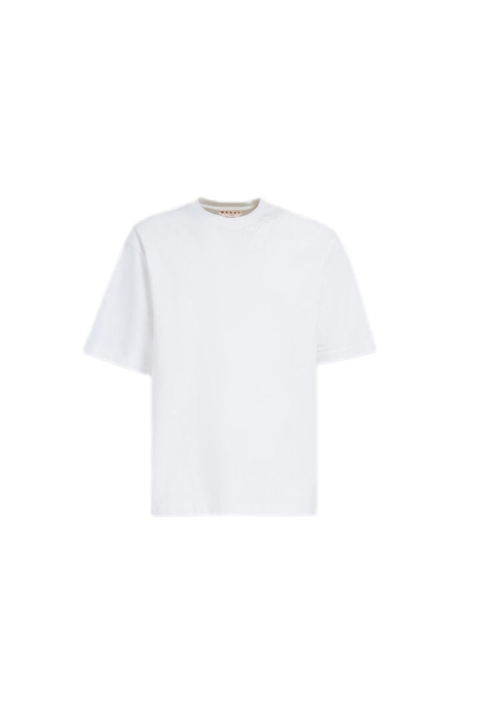 MARIN-Oversized Organic Cotton T-shirt with Marni Patch-NOWALL