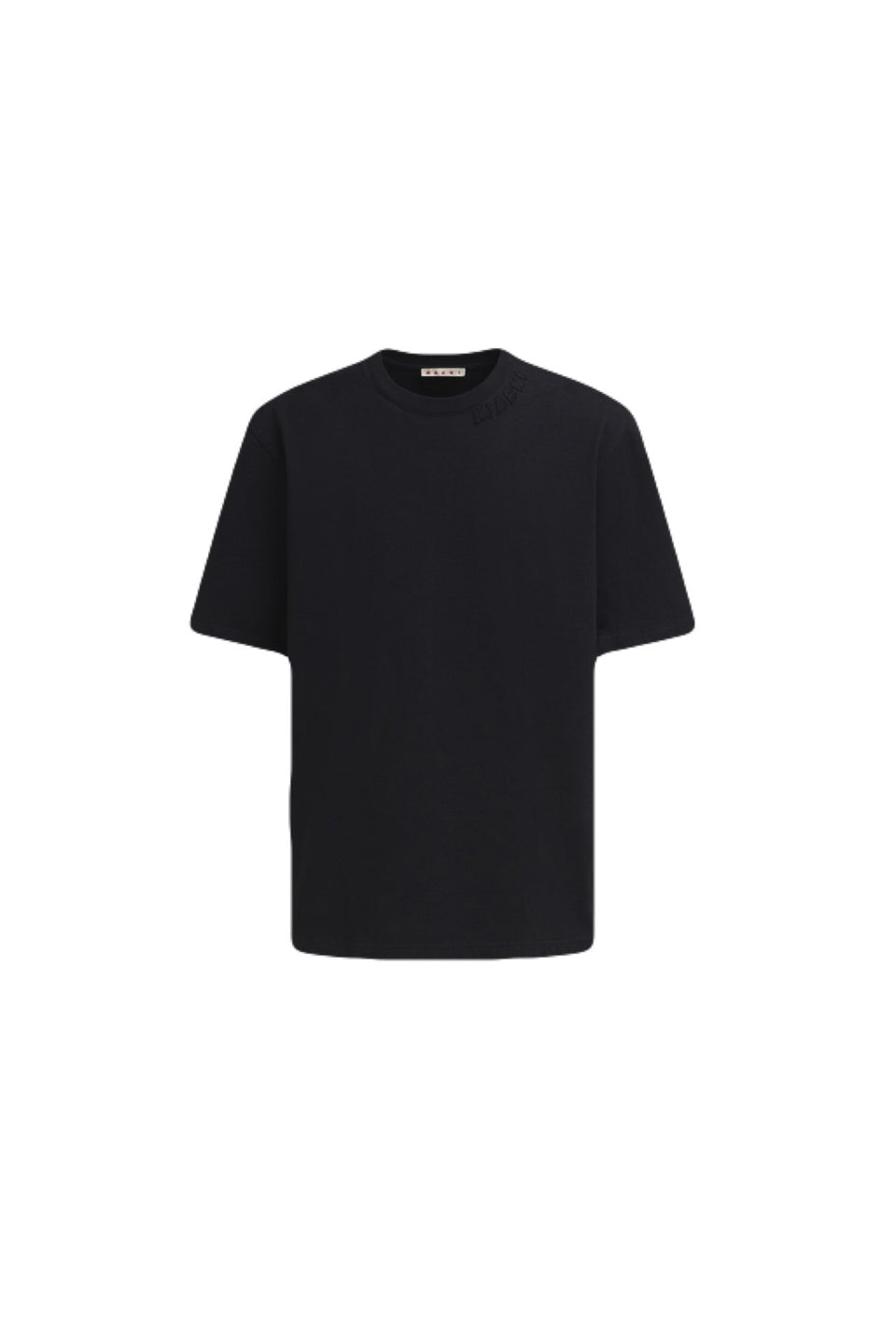 MARNI-Oversized Organic Cotton T-shirt with Marni Patch-NOWALL