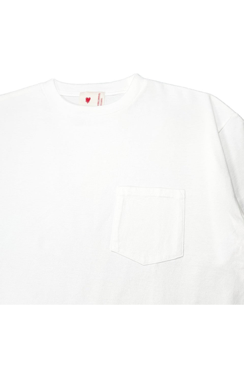 EMOTIONALLY UNAVAILABLE-PLAIN POCKET TEE-NOWALL