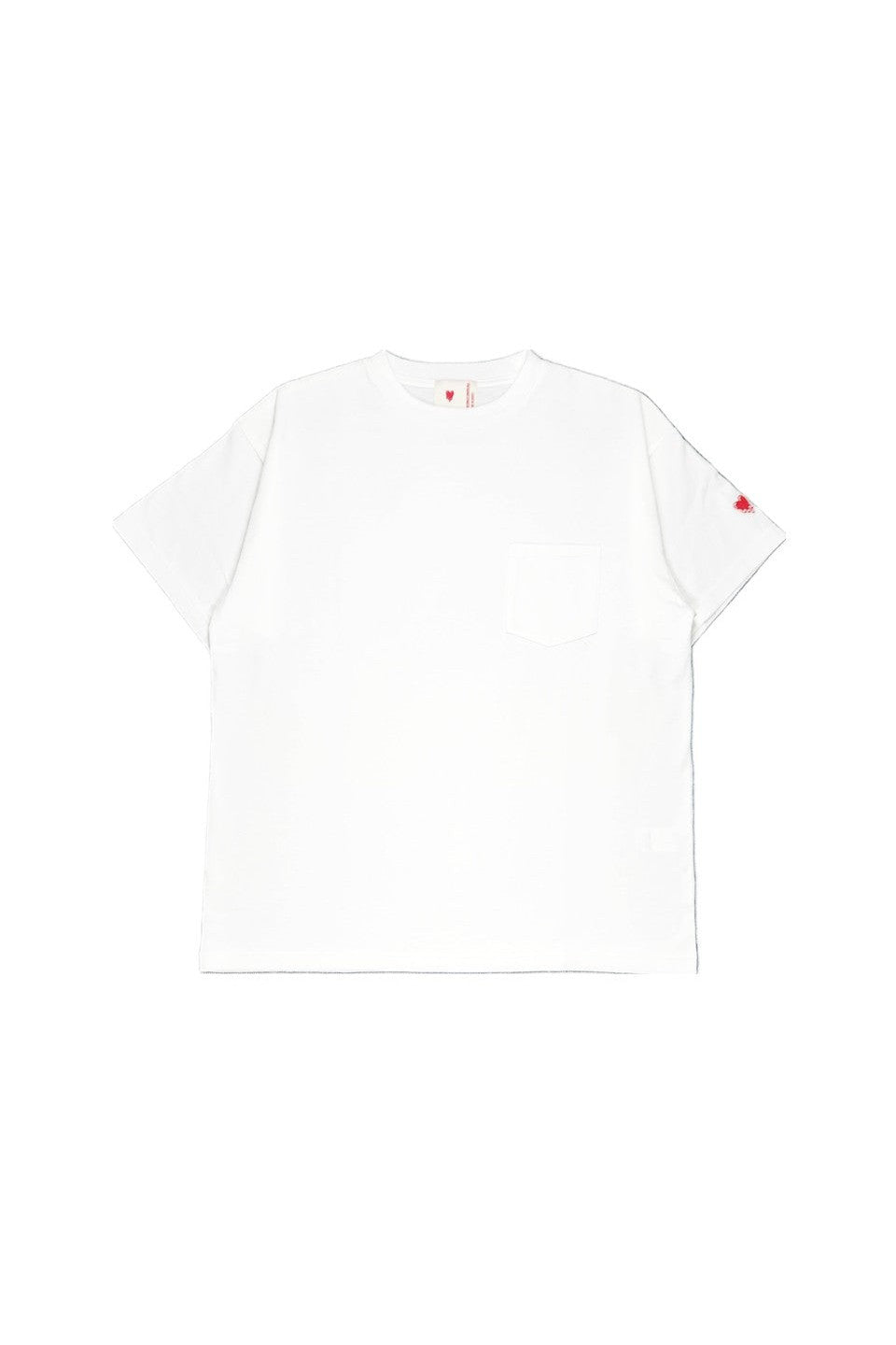 EMOTIONALLY UNAVAILABLE-PLAIN POCKET TEE-NOWALL