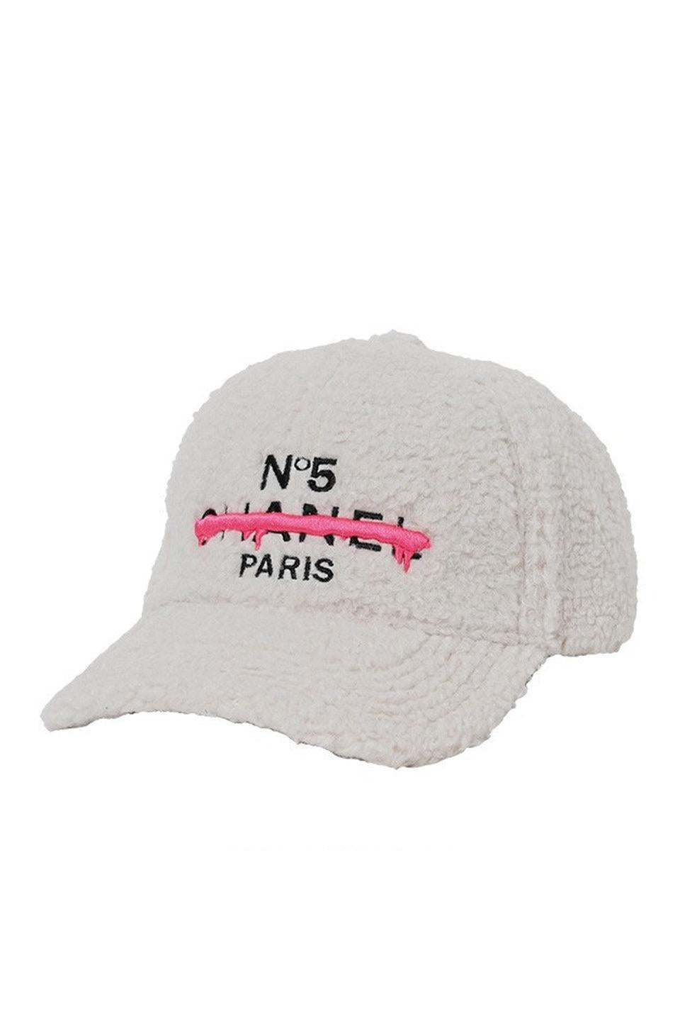 MICALLE MICALLE-Parody Boa No.5 Logo Cap-NOWALL