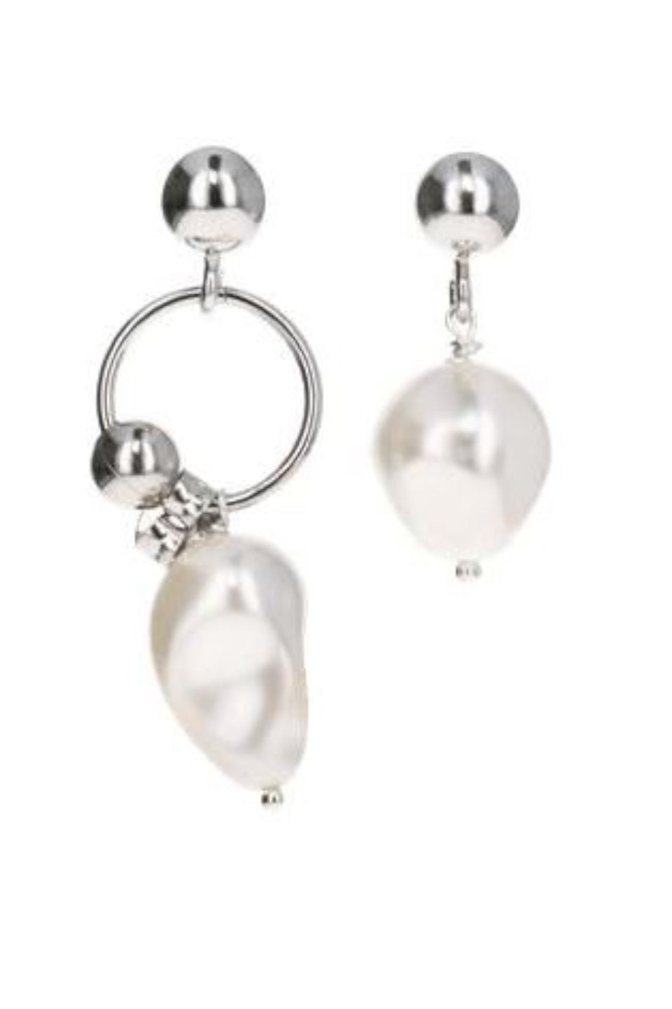 JUSTINE CLENQUET-Pearl Earrings-NOWALL