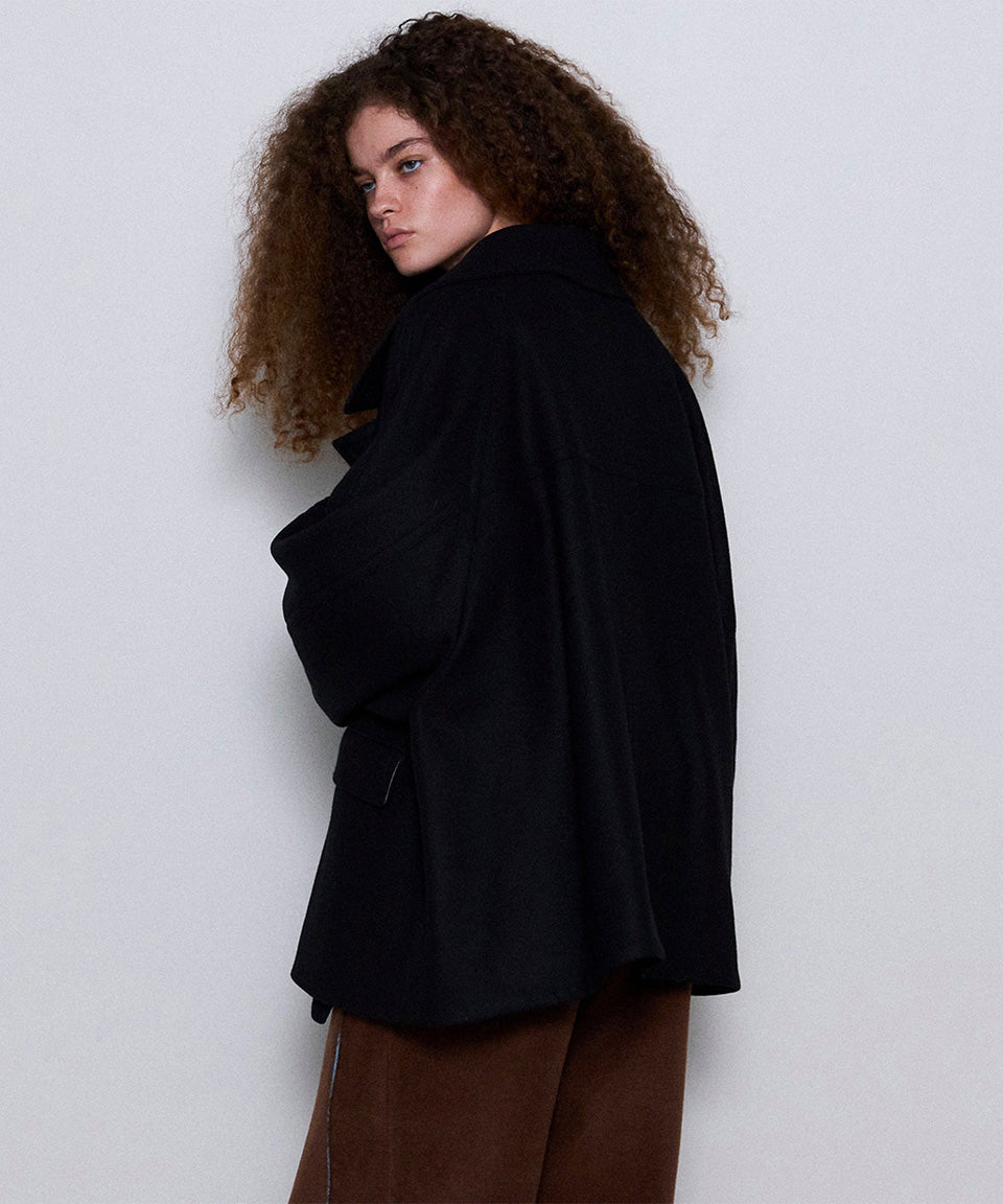 MAISON SPECIAL-Poncho Coat-NOWALL