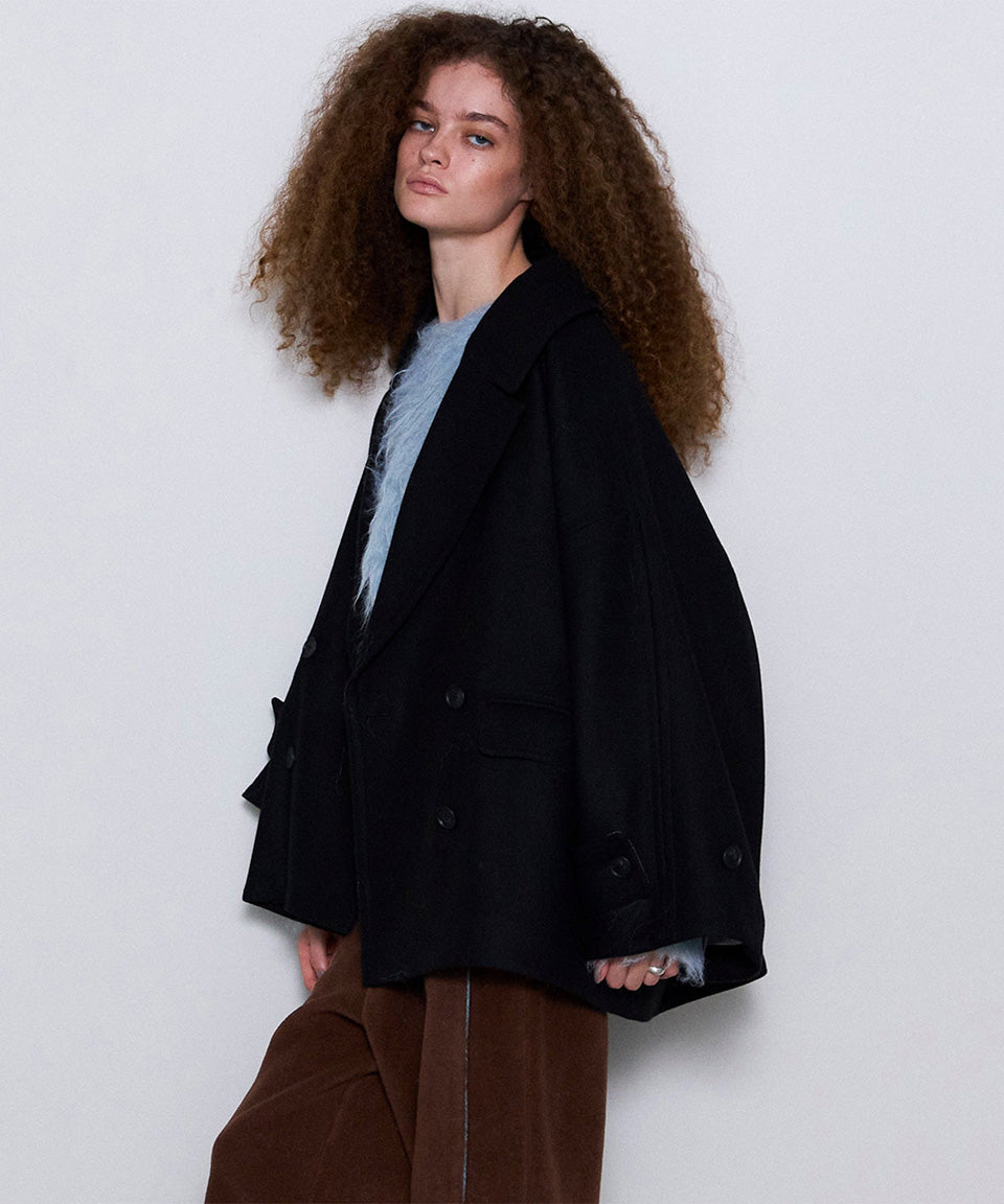 MAISON SPECIAL-Poncho Coat-NOWALL