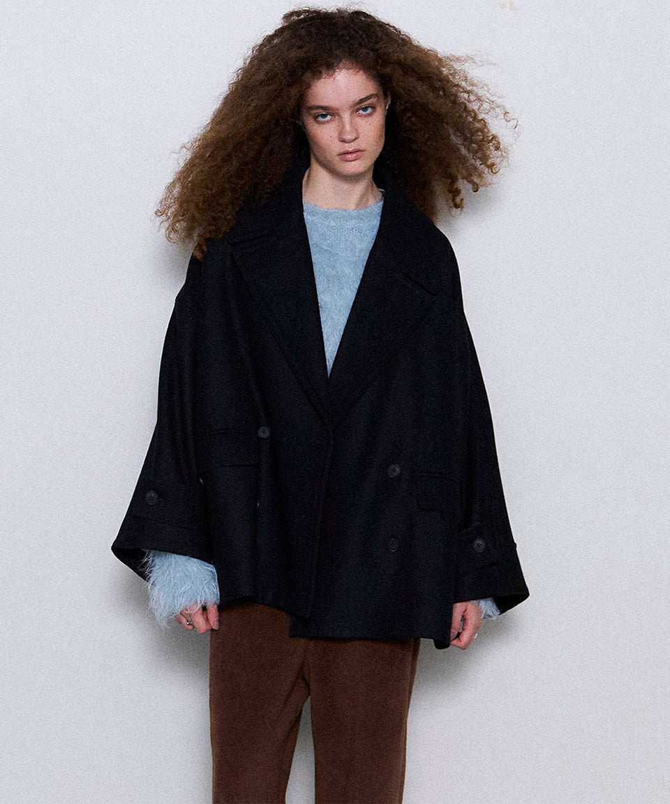 MAISON SPECIAL-Poncho Coat-NOWALL