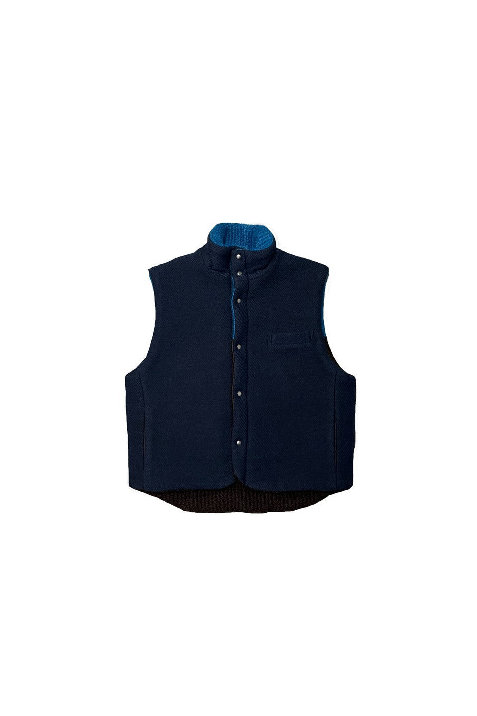 MAYKAM-Reversible Knit Vest-NOWALL