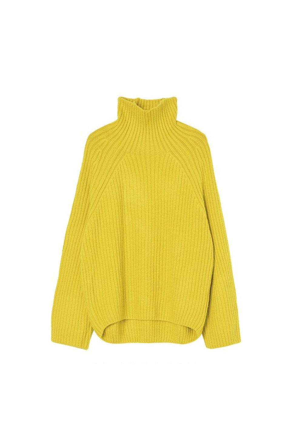MICALLE MICALLE-Rib Knit Sweater-NOWALL
