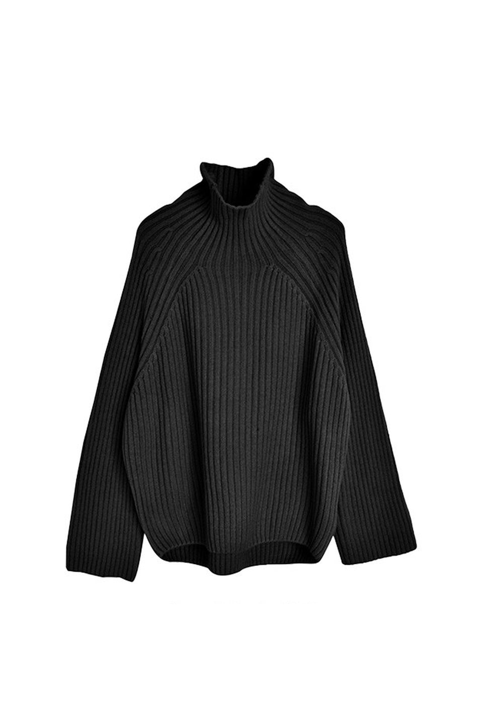 MICALLE MICALLE-Rib Knit Sweater-NOWALL