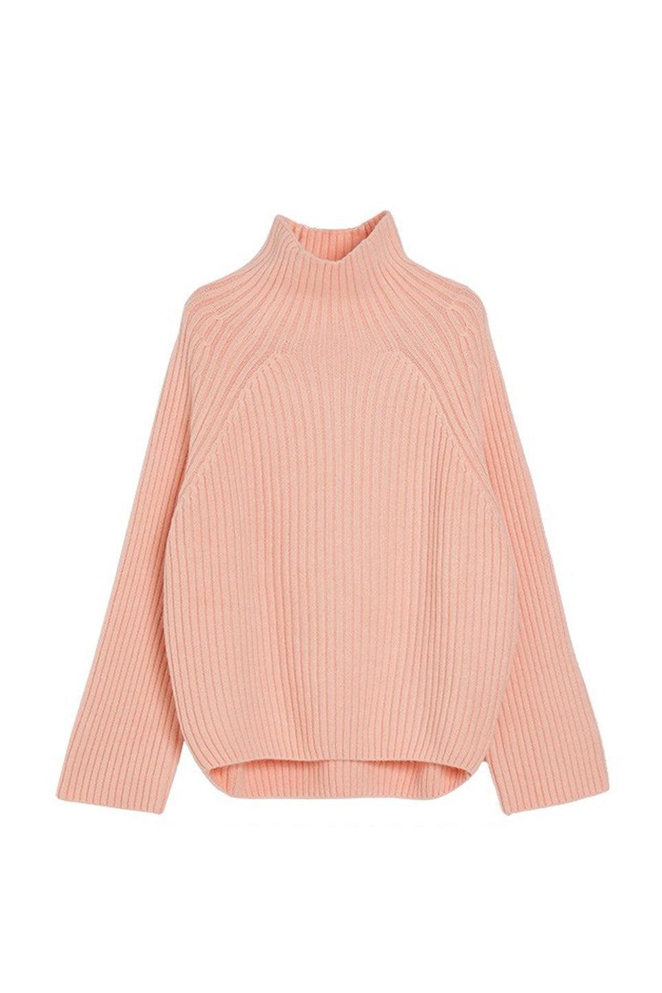 MICALLE MICALLE-Rib Knit Sweater-NOWALL