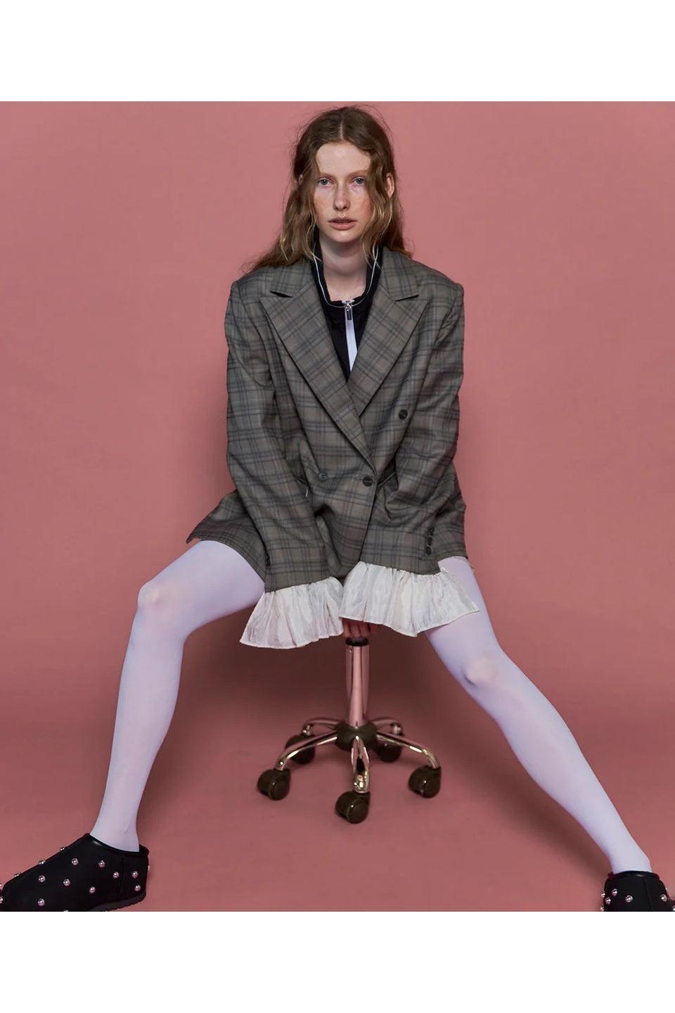 Ruffle Sleeves Jacket