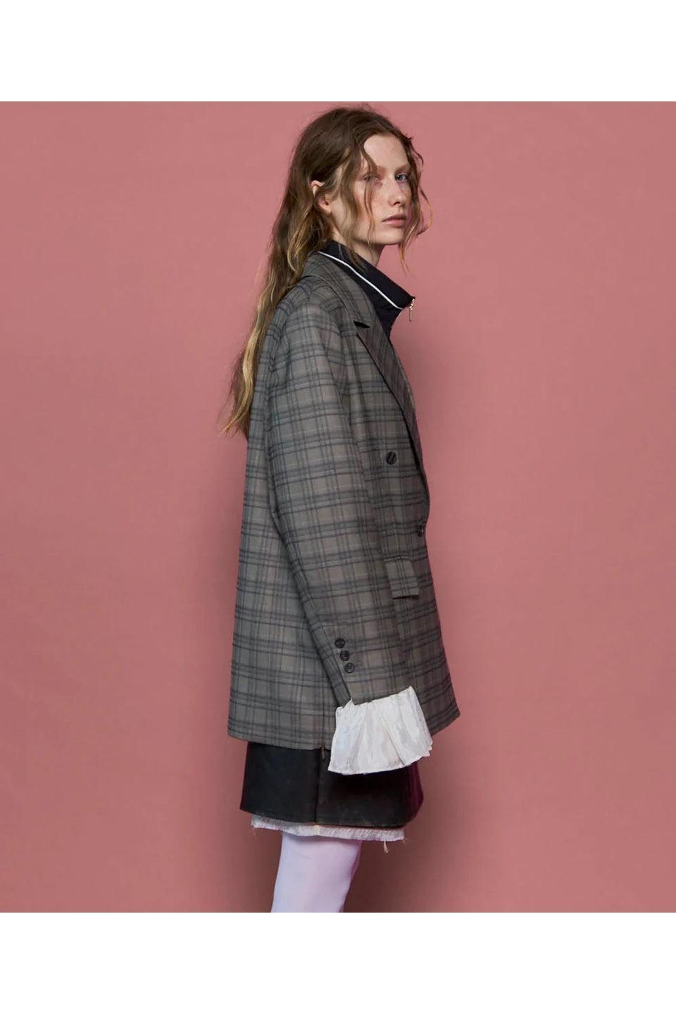 MAISON SPECIAL-Ruffle Sleeves Jacket-NOWALL
