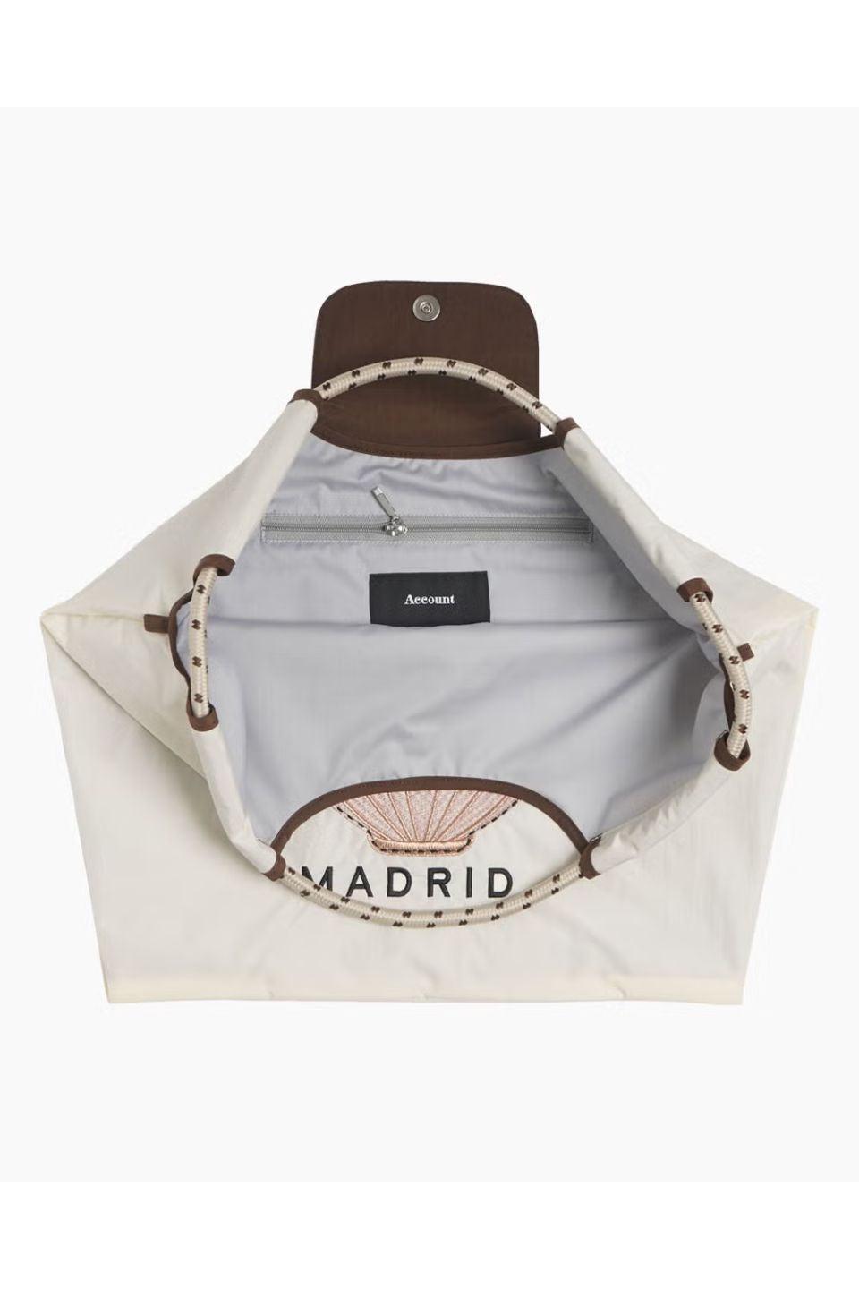 MICALLE MICALLE-SHELL MOTIF FLAP BAG-NOWALL