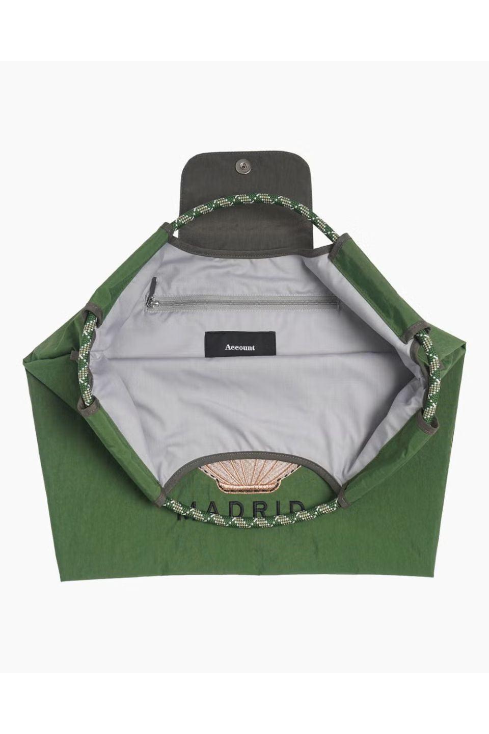 MICALLE MICALLE-SHELL MOTIF FLAP BAG-NOWALL