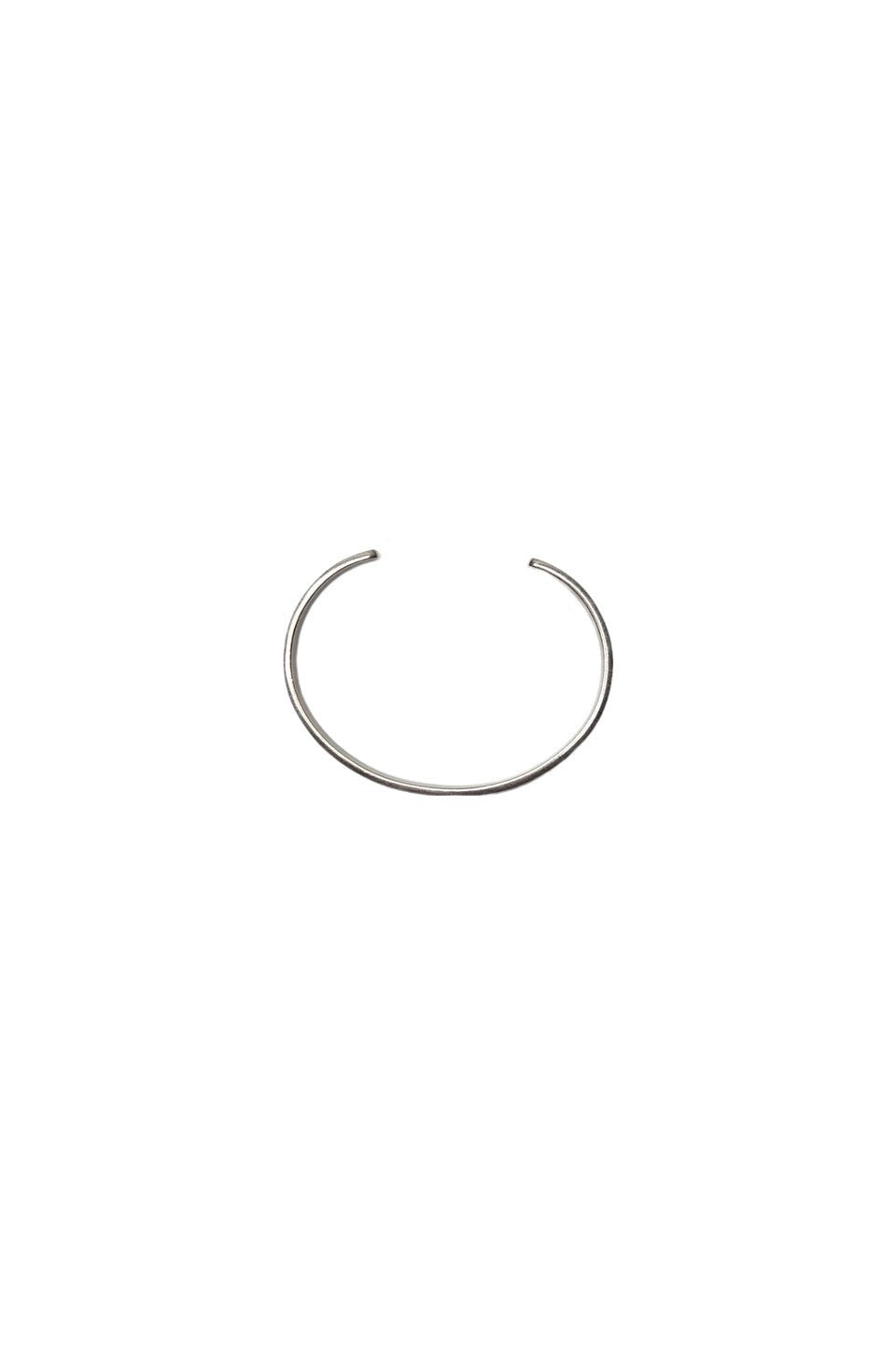 Maison Margiela-SILVER LOGO BANGLE-NOWALL