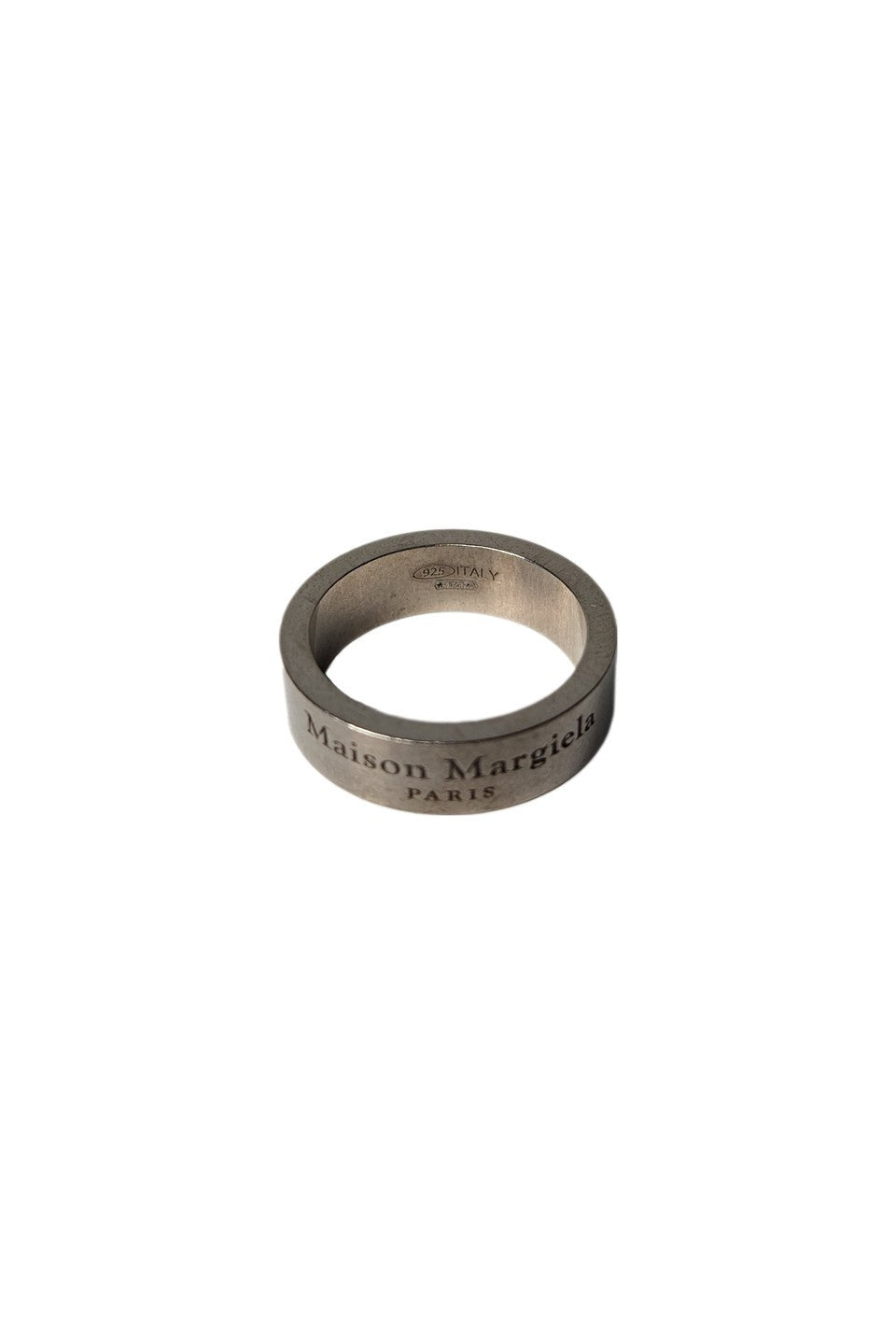 Maison Margiela-SILVER LOGO RING-NOWALL