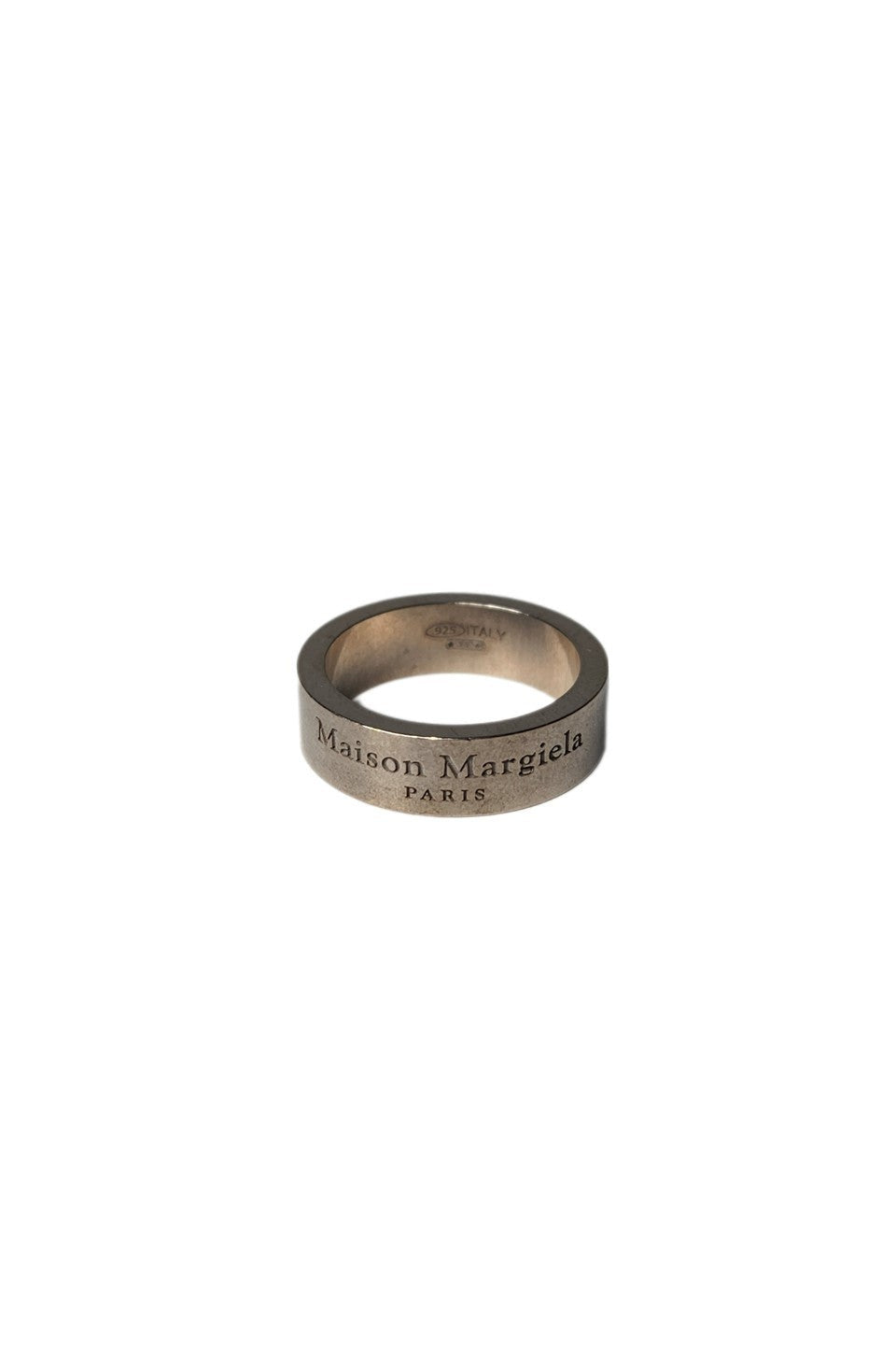 Maison Margiela-SILVER LOGO RING-NOWALL