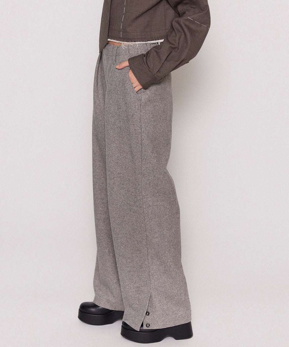 MAISON SPECIAL-Saxony Pants-NOWALL