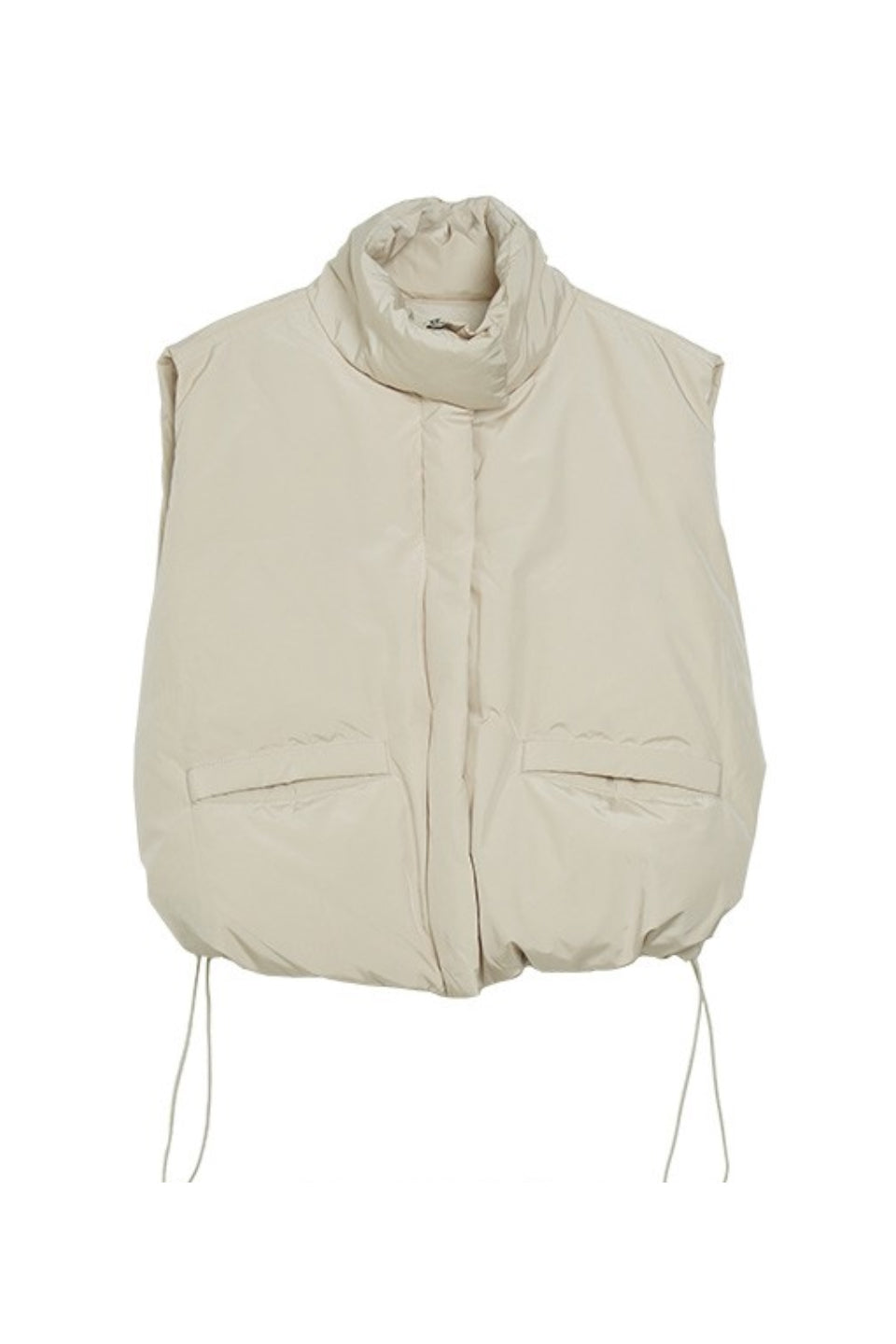 MICALLE MICALLE-Side Slit Down Vest-NOWALL