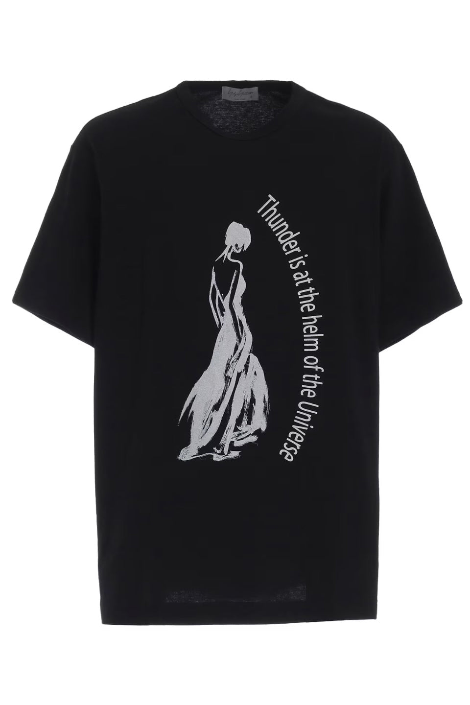 Yohji Yamamoto POUR HOMME-Single Jersey Print Half Sleeve-NOWALL