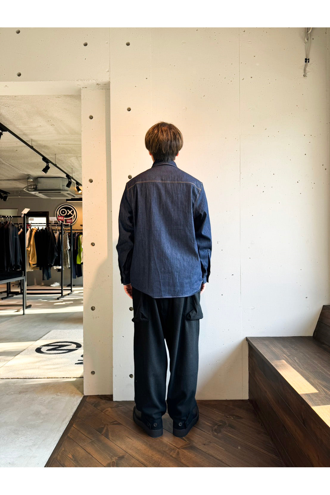 Yohji Yamamoto POUR HOMME-Soft Jersey Out Pocket Pants-NOWALL