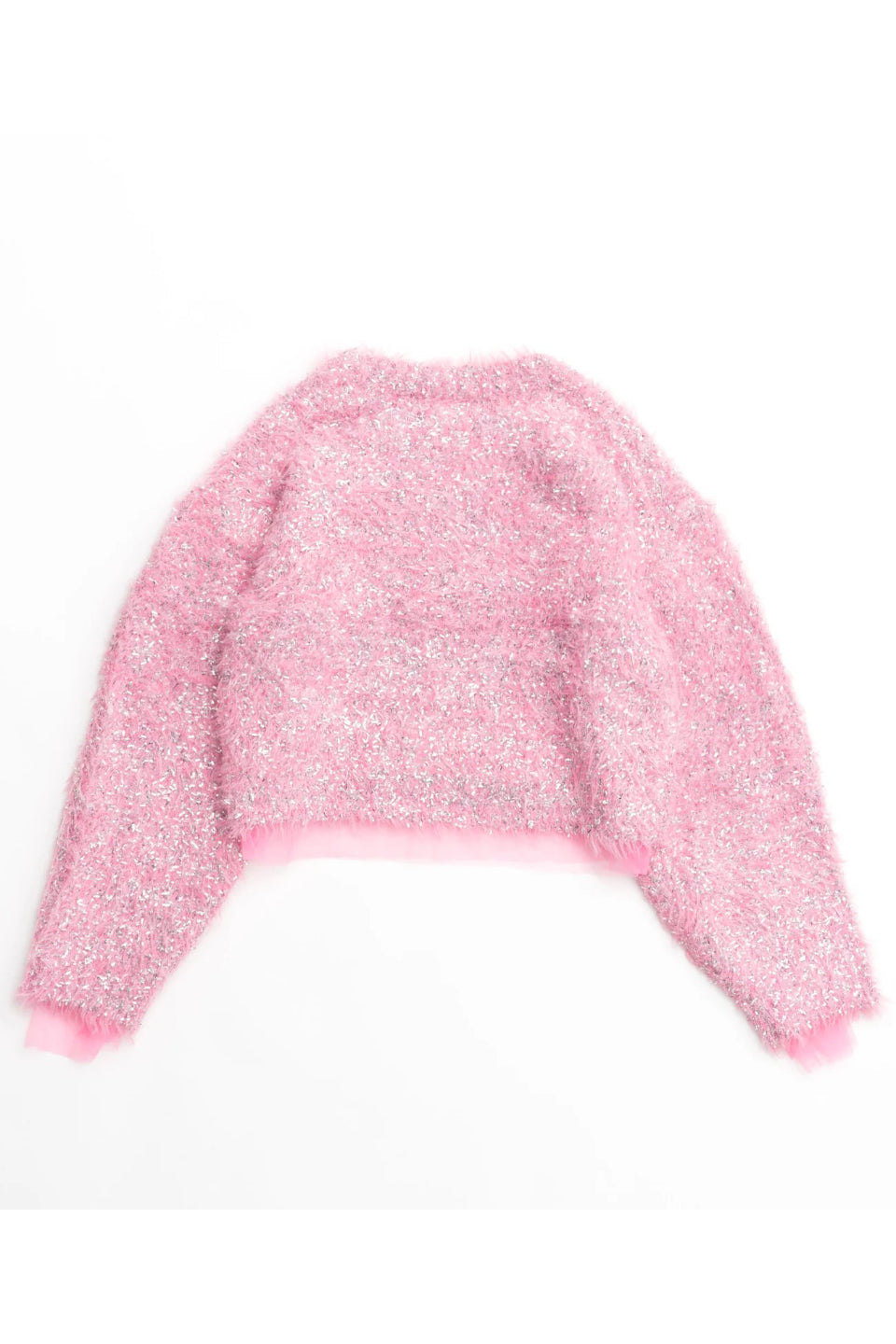 MAISON SPECIAL-Sparkling Shaggy Knit Pullover-NOWALL