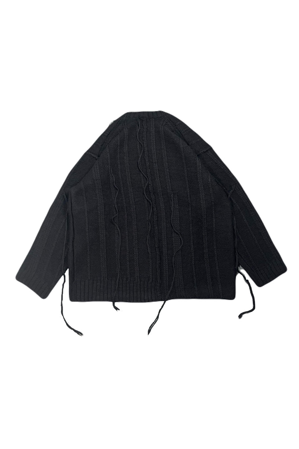 Yohji Yamamoto POUR HOMME-String Switching Sweater-NOWALL