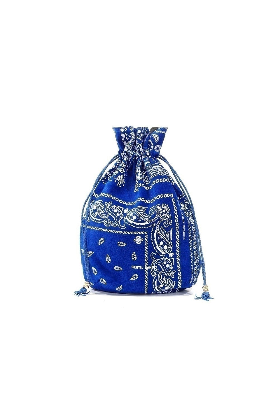 GENTIL BANDIT-Suede Drawstring Bag-NOWALL