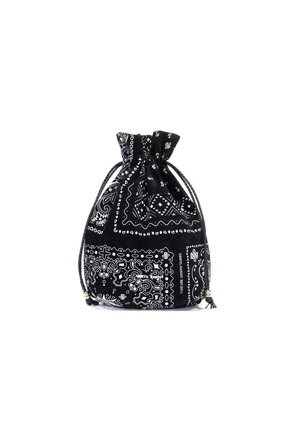 GENTIL BANDIT-Suede Drawstring Bag-NOWALL