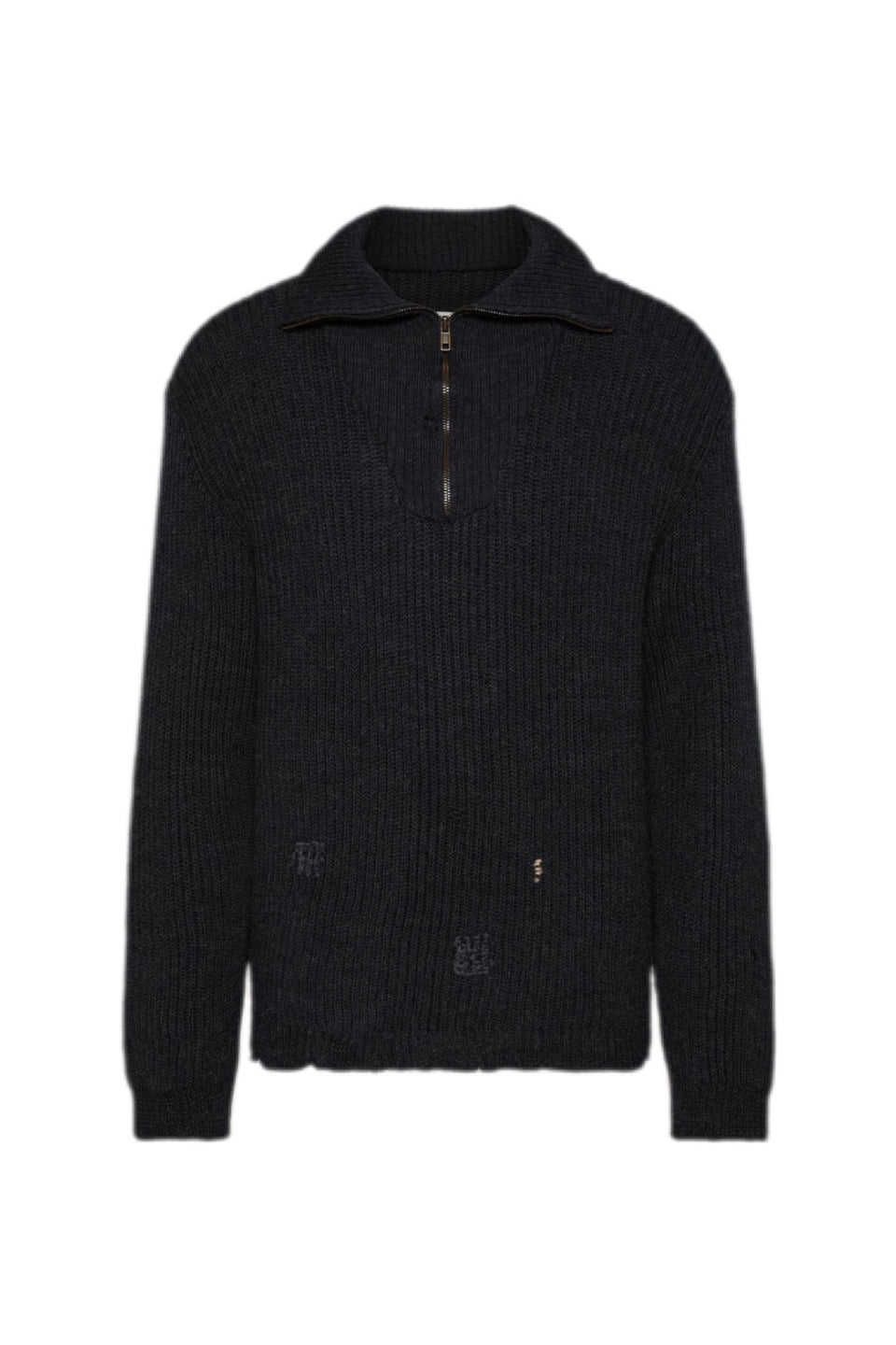 Maison Margiela-Summer Shetland Knit Sweatshirt-NOWALL