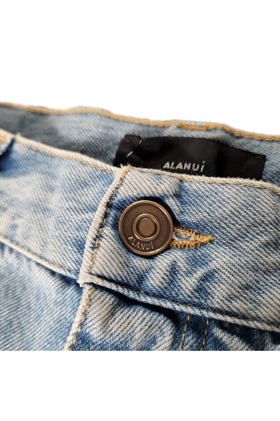 ALANUI-THE TWELVE SIGNS DENIM PANTS-NOWALL