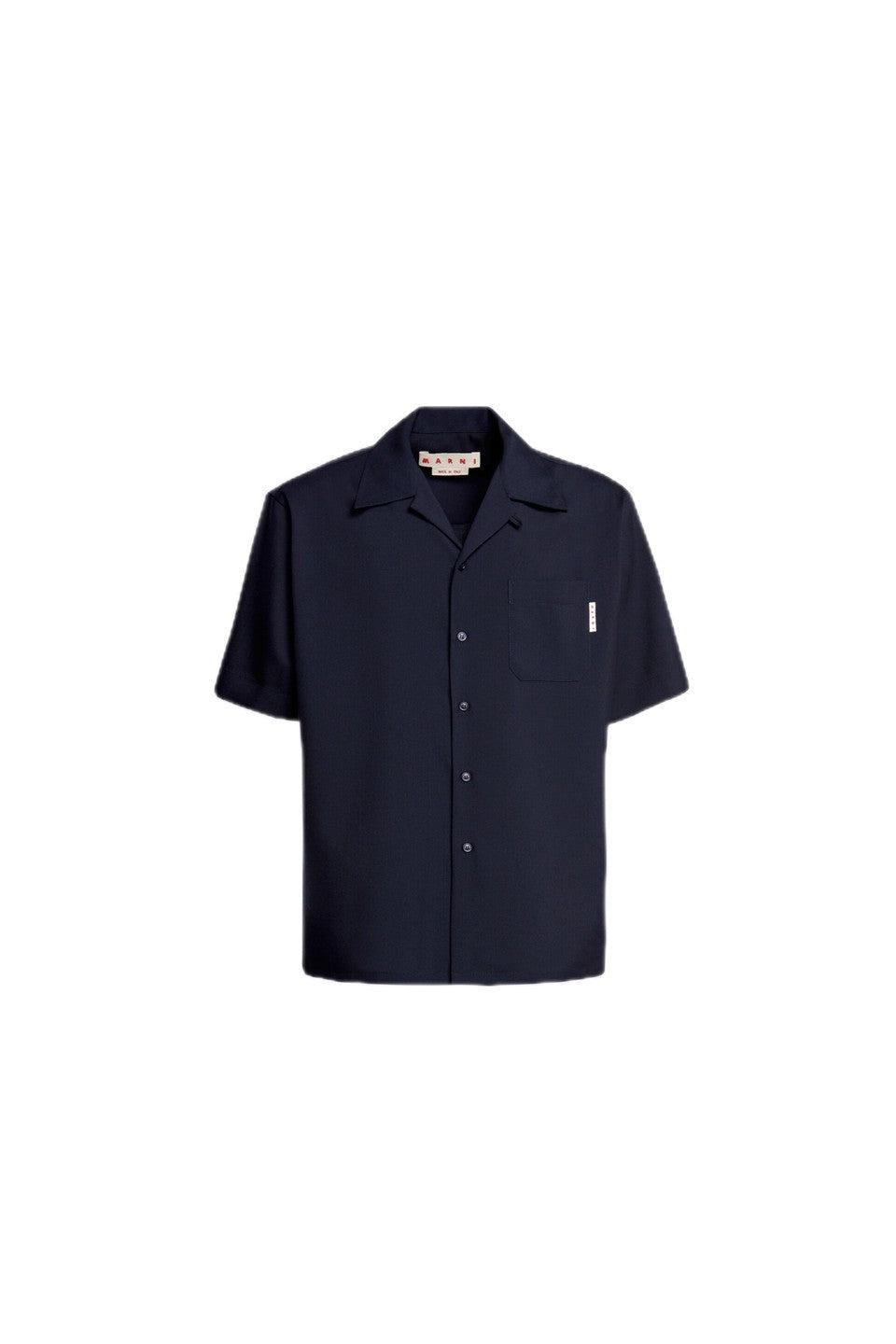 MARNI-TROPICAL WOOL BOWLING SHIRT-NOWALL