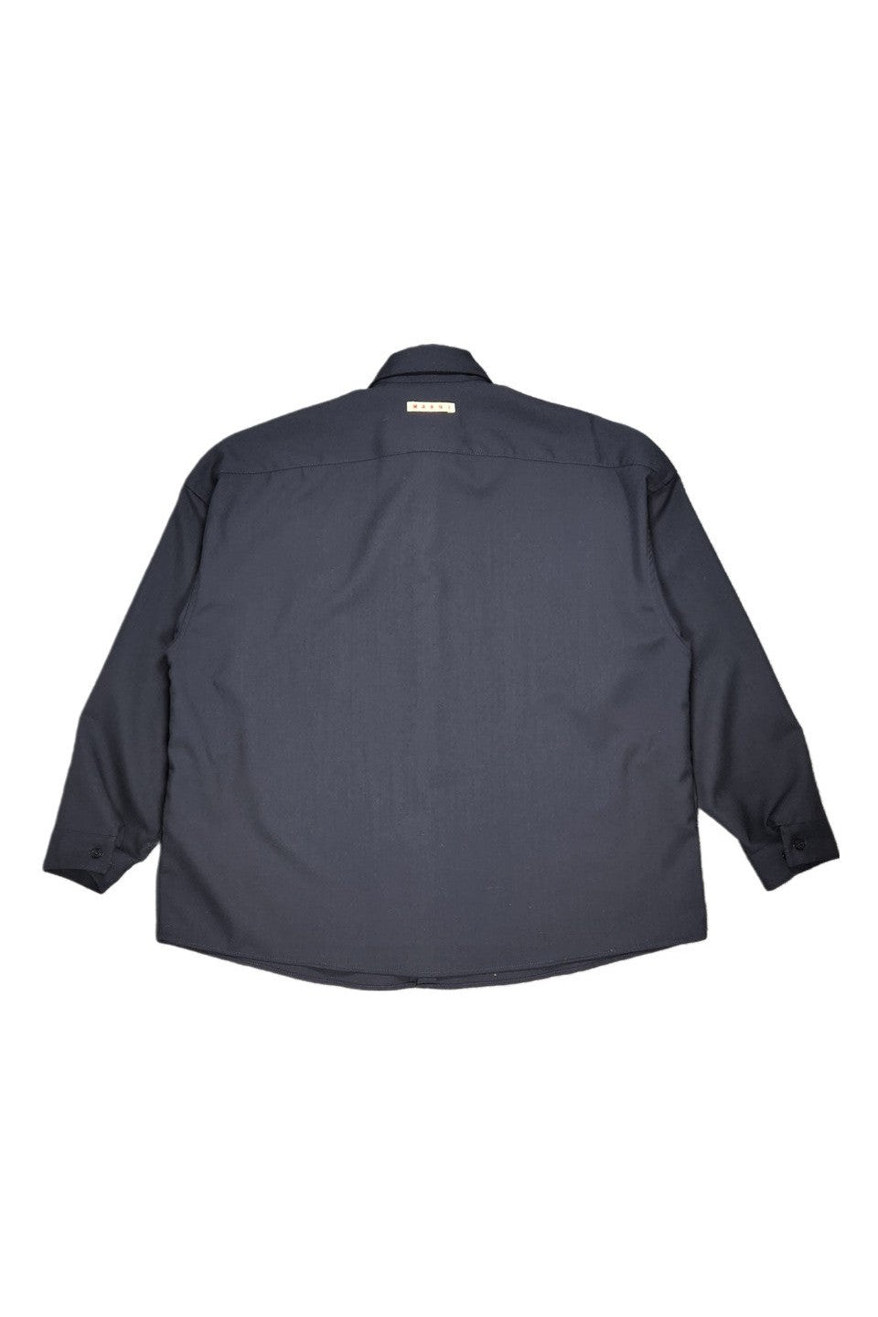 MARNI-TROPICAL WOOL LONG SLEEVE SHIRT-NOWALL