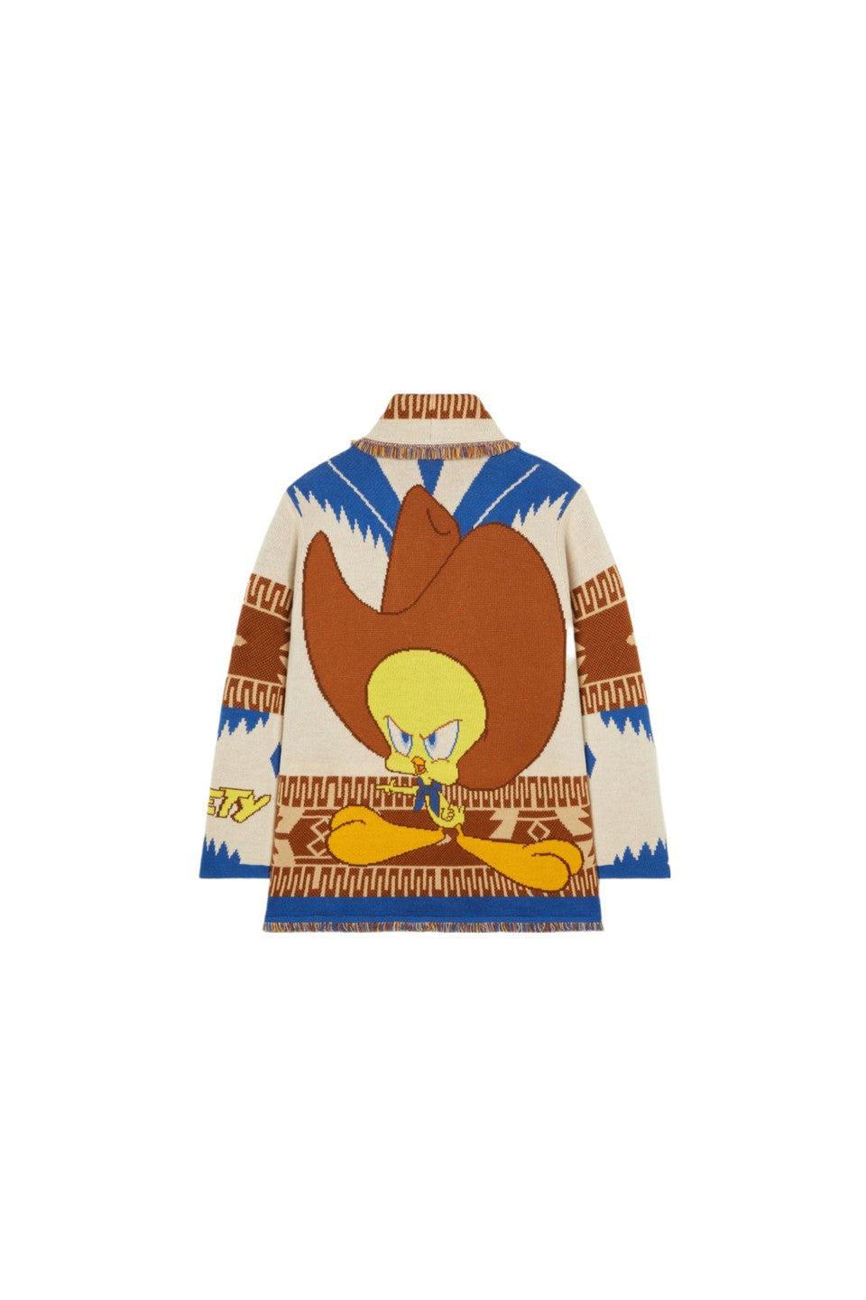 ALANUI-TWEETY COWBOY ICON CARDIGAN-NOWALL