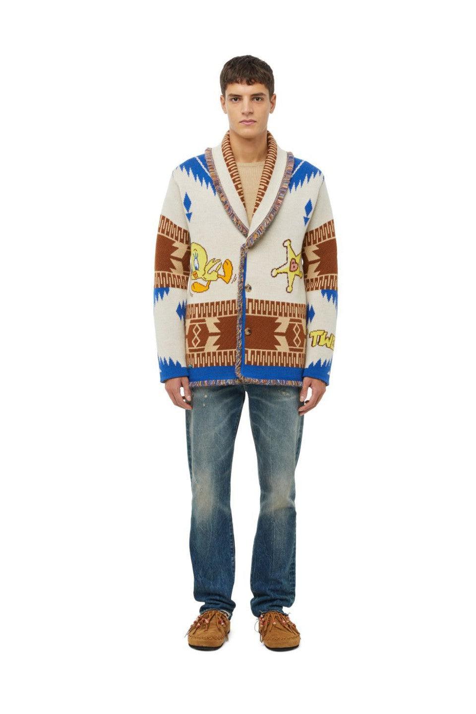 ALANUI-TWEETY COWBOY ICON CARDIGAN-NOWALL