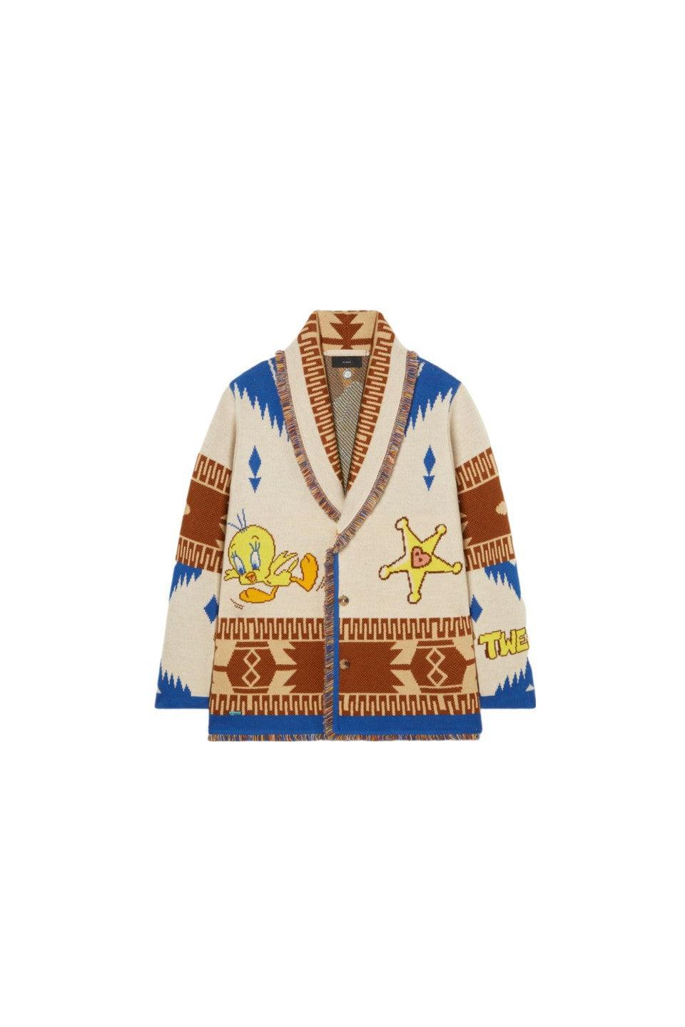 ALANUI-TWEETY COWBOY ICON CARDIGAN-NOWALL