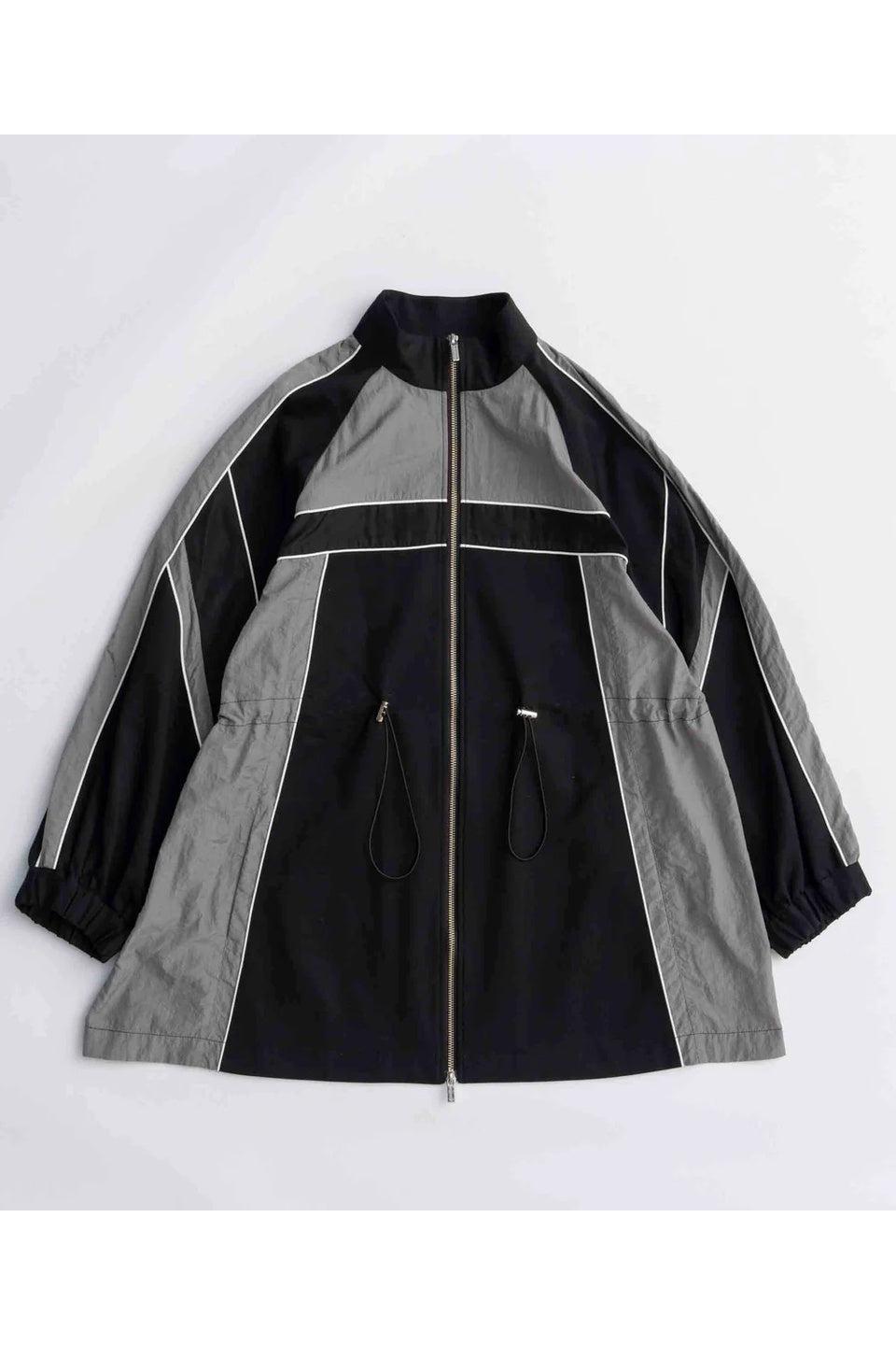 MAISON SPECIAL-Track Jersey Mini Dress-NOWALL