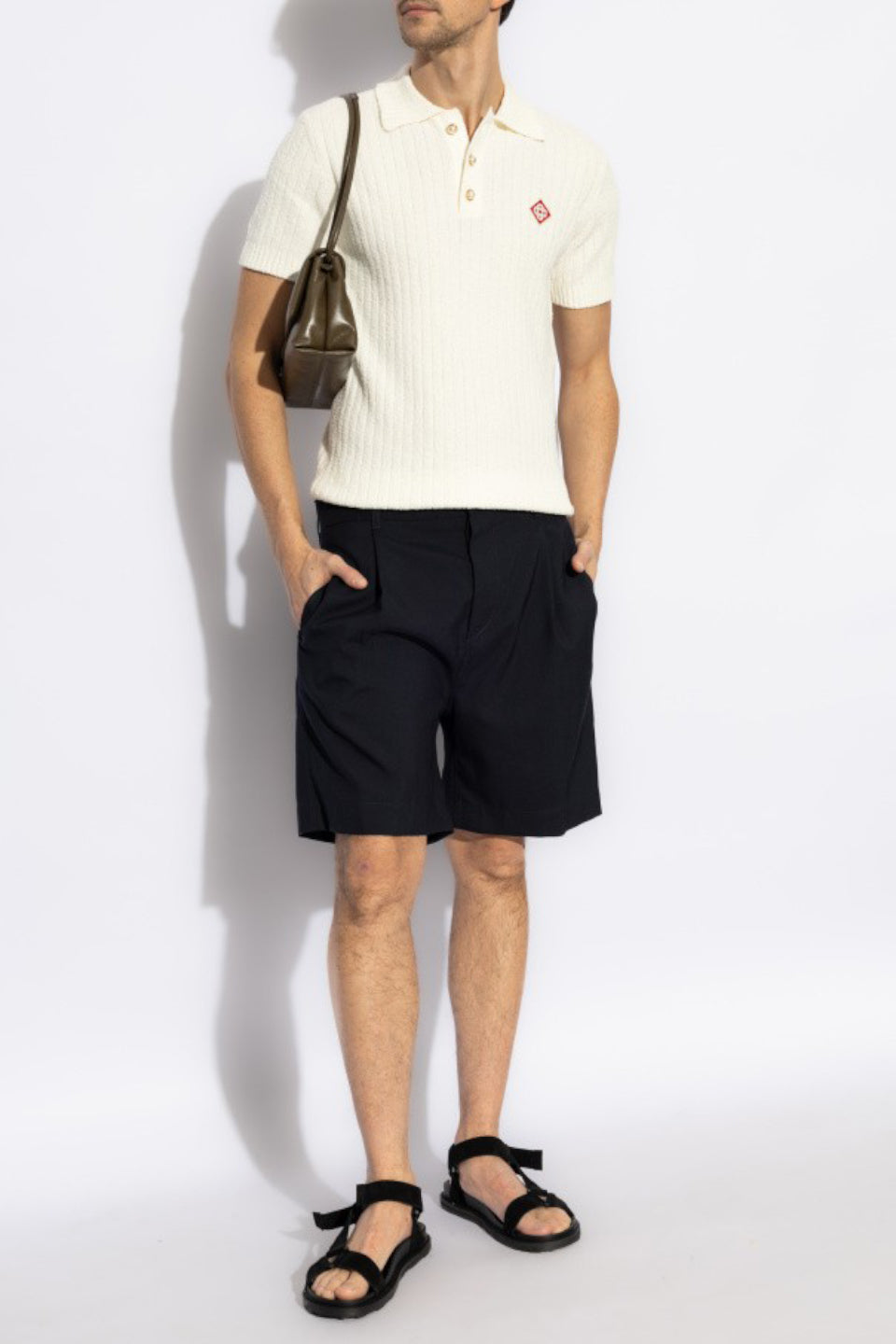 MARNI-Tropical Wool Tailored Short Pants-NOWALL