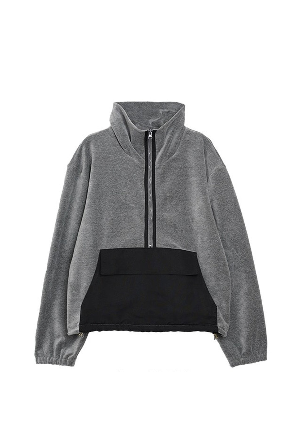 MICALLE MICALLE-Two-Tone Panel Blouson-NOWALL