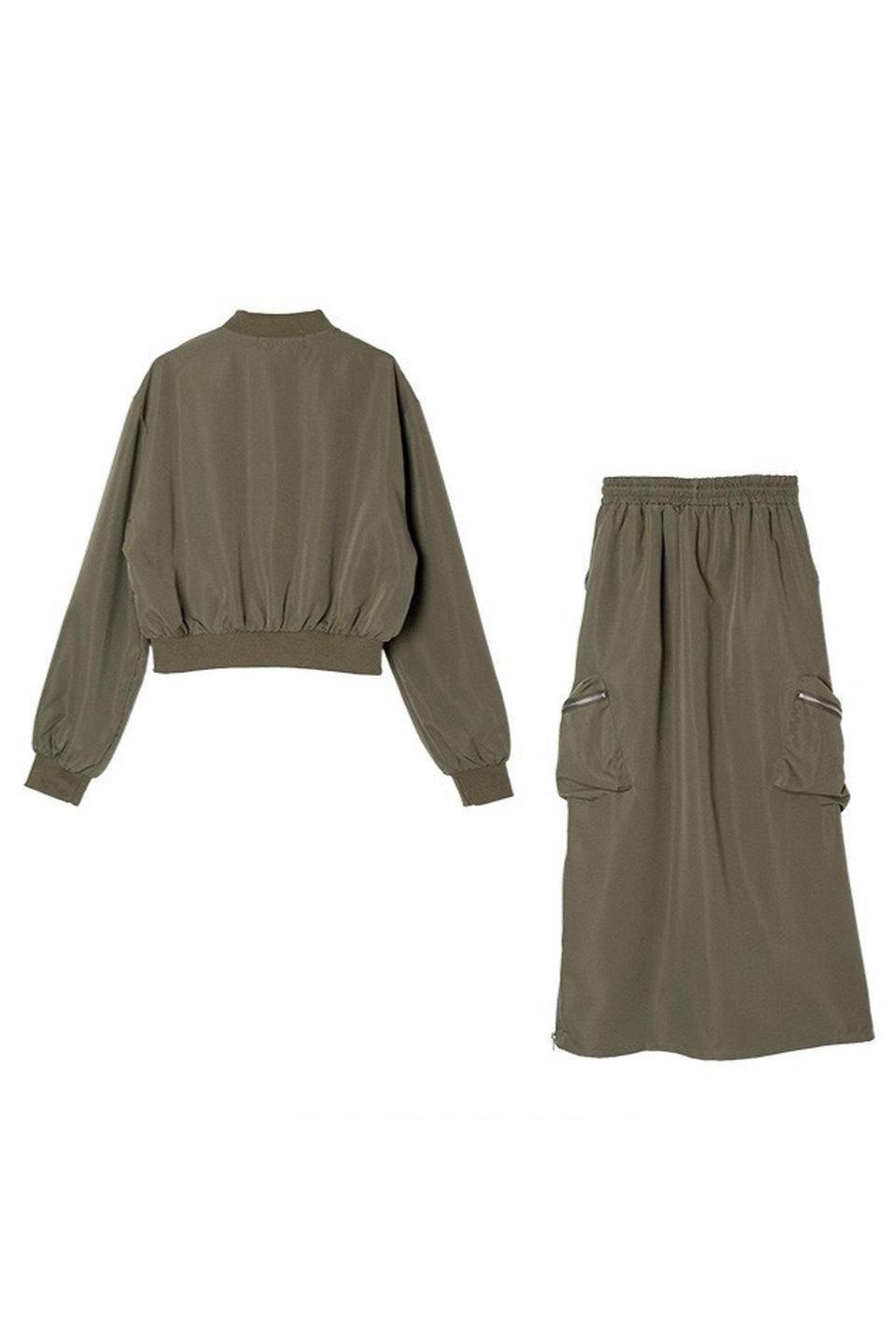Utility Zip Blouson Set Up