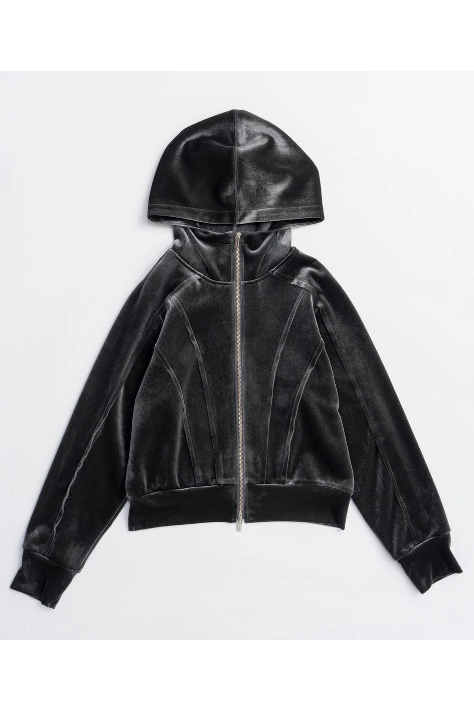 MAISON SPECIAL-Velour Cardboard Hoodie-NOWALL