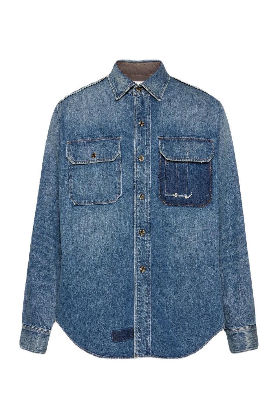 Maison Margiela-Vintage Denim Shirts-NOWALL