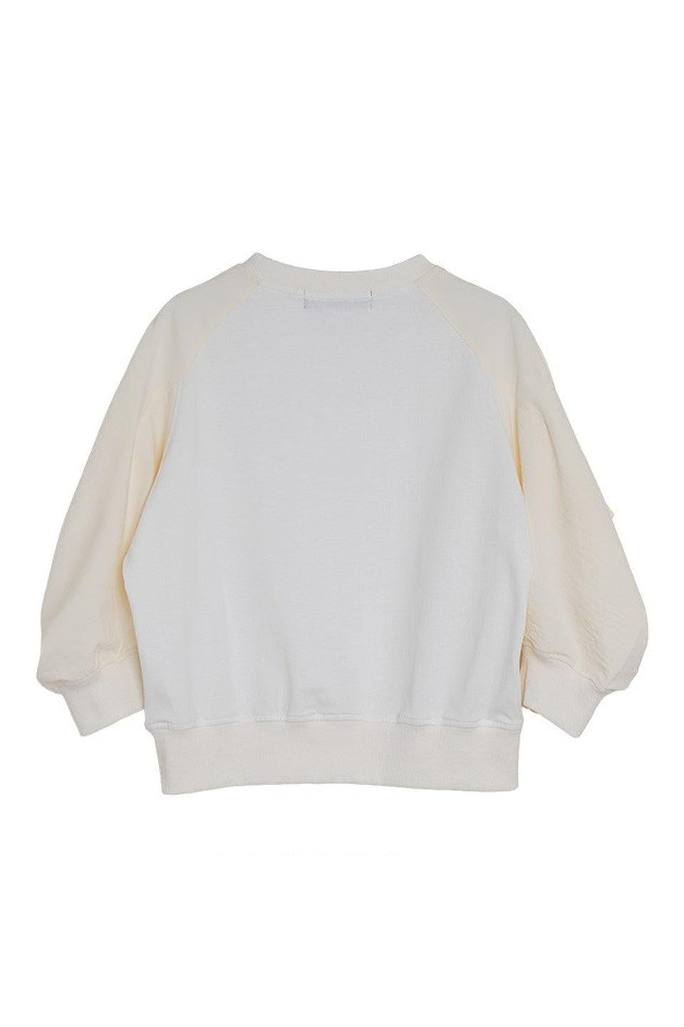 MICALLE MICALLE-Volume Sleeve Sweat Top-NOWALL