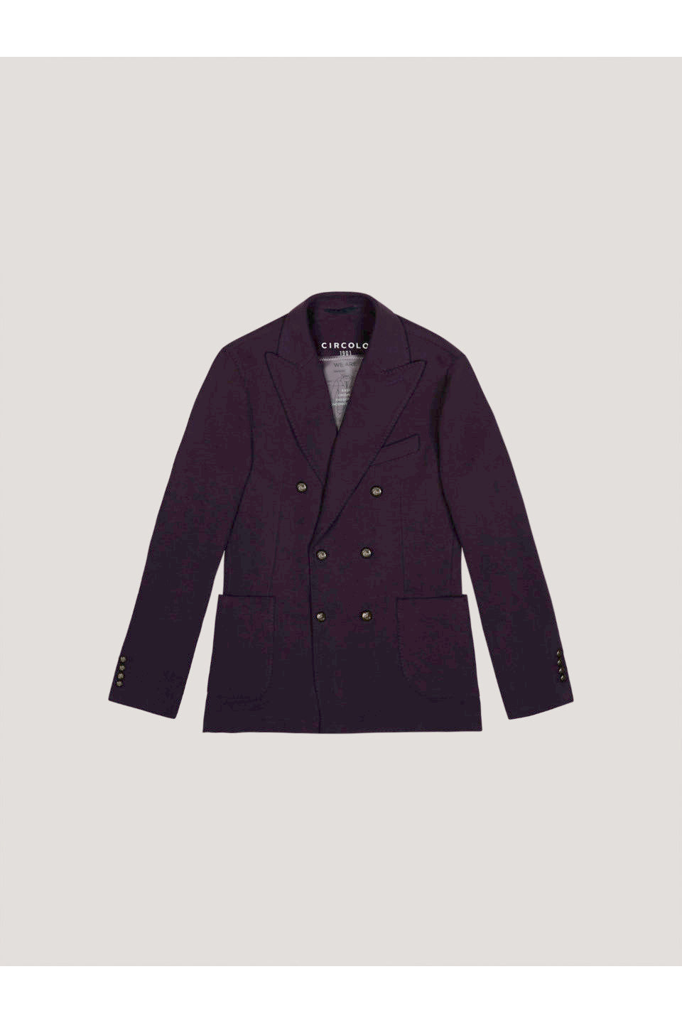 CIRCOLO-W Cashmere Mixed Jacket-NOWALL