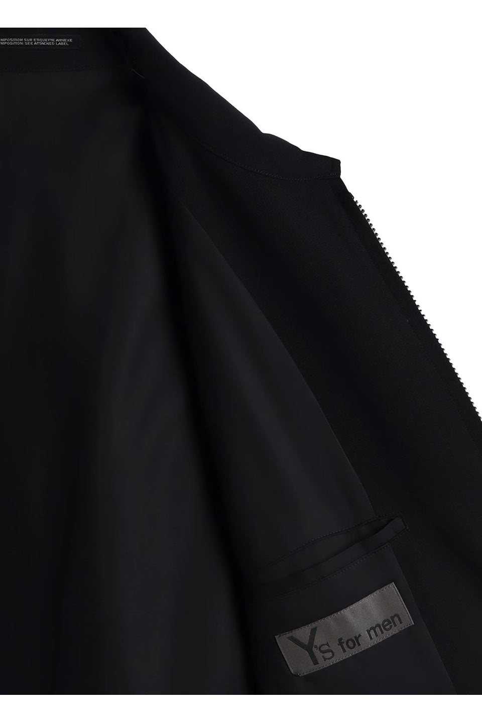 Y's for men-WOOL GABARDINE STORM SHIELD BLOUSON-NOWALL