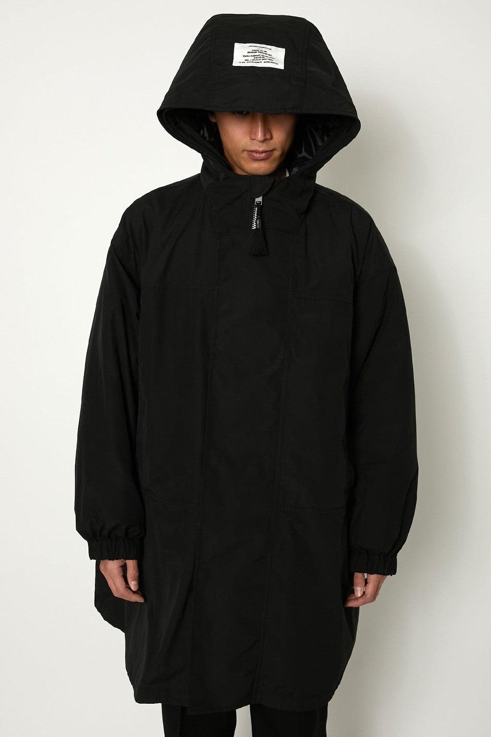 ALMOSTBLACK-WOVEN MODS COAT-NOWALL